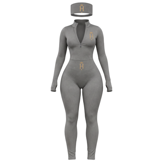 I'm Her Luxe Sculpt Track Set - Grey