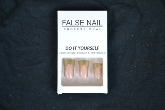 Golden Glam DIY Nail Set