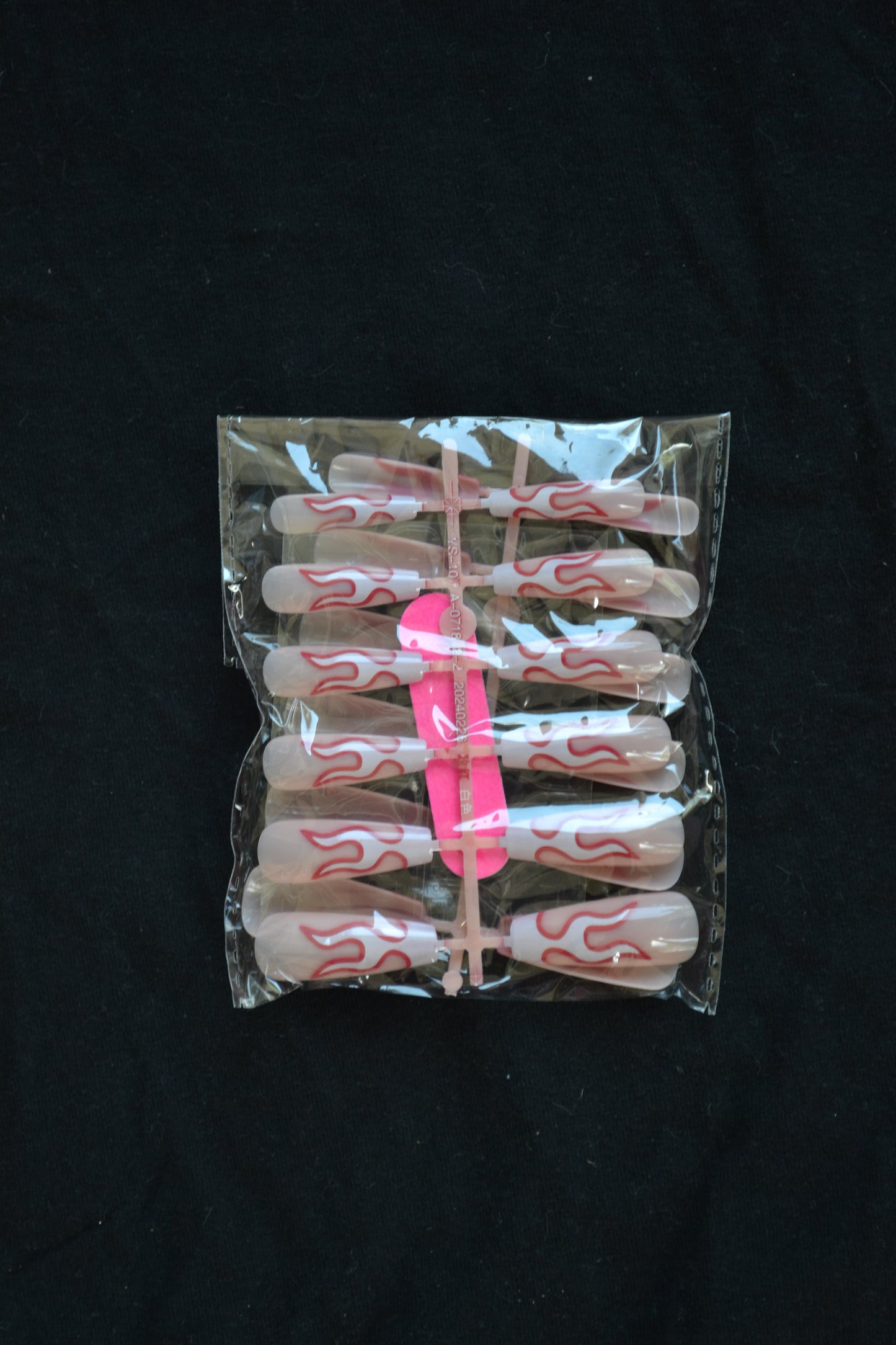 Hot Flame Press-On Nails