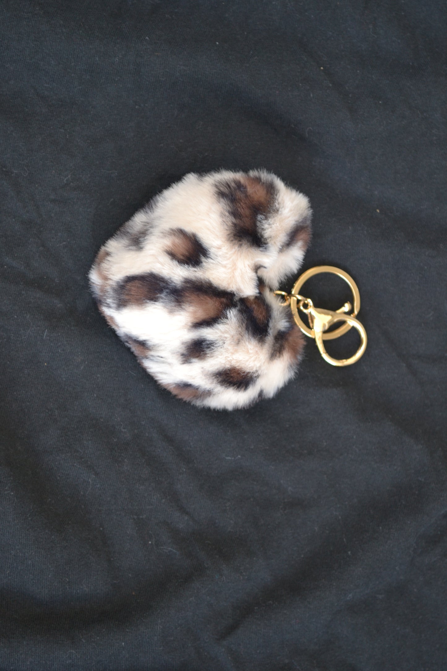 Furry Heart keychains
